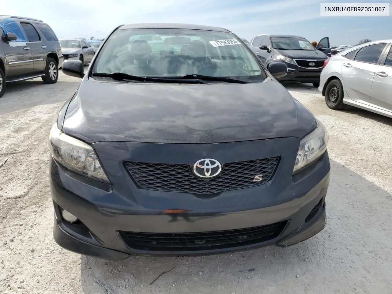 2009 Toyota Corolla Base VIN: 1NXBU40E89Z051067 Lot: 77993854