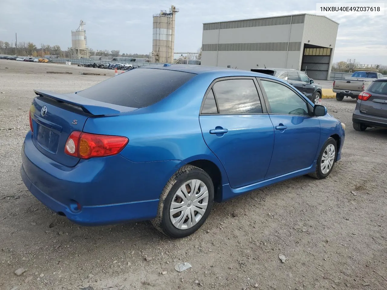 2009 Toyota Corolla Base VIN: 1NXBU40E49Z037618 Lot: 78051234