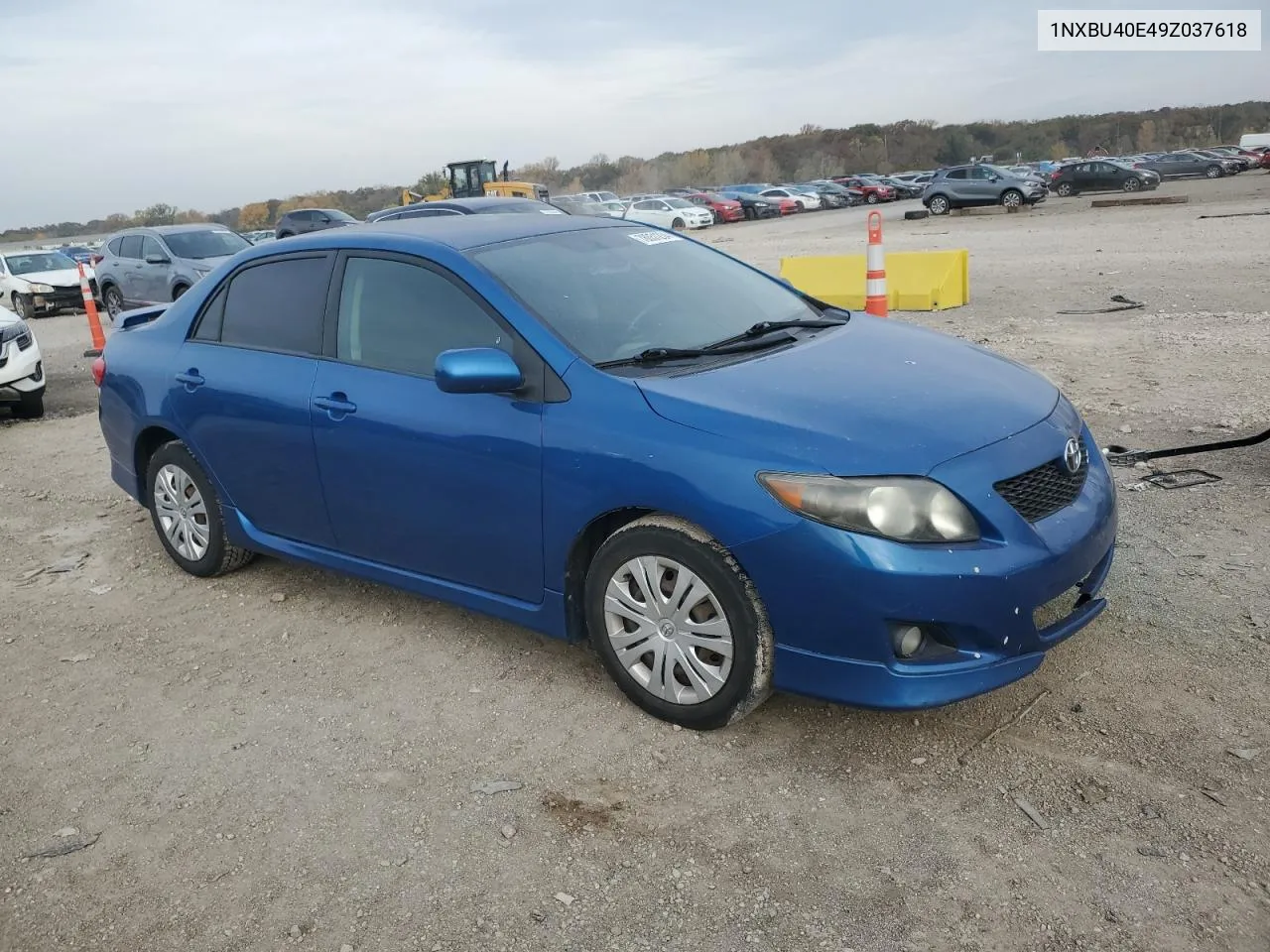 2009 Toyota Corolla Base VIN: 1NXBU40E49Z037618 Lot: 78051234