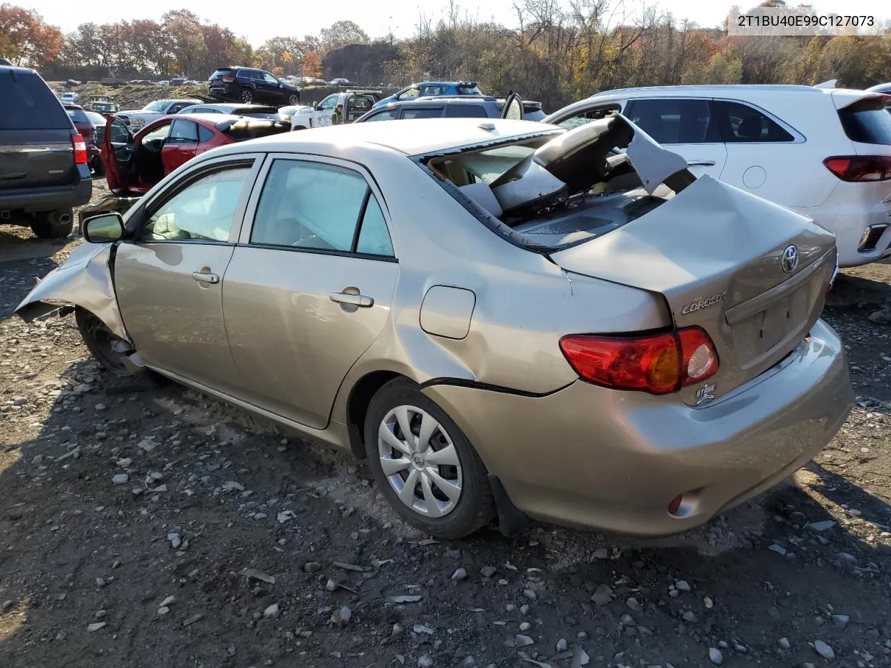 2009 Toyota Corolla Base VIN: 2T1BU40E99C127073 Lot: 78086534