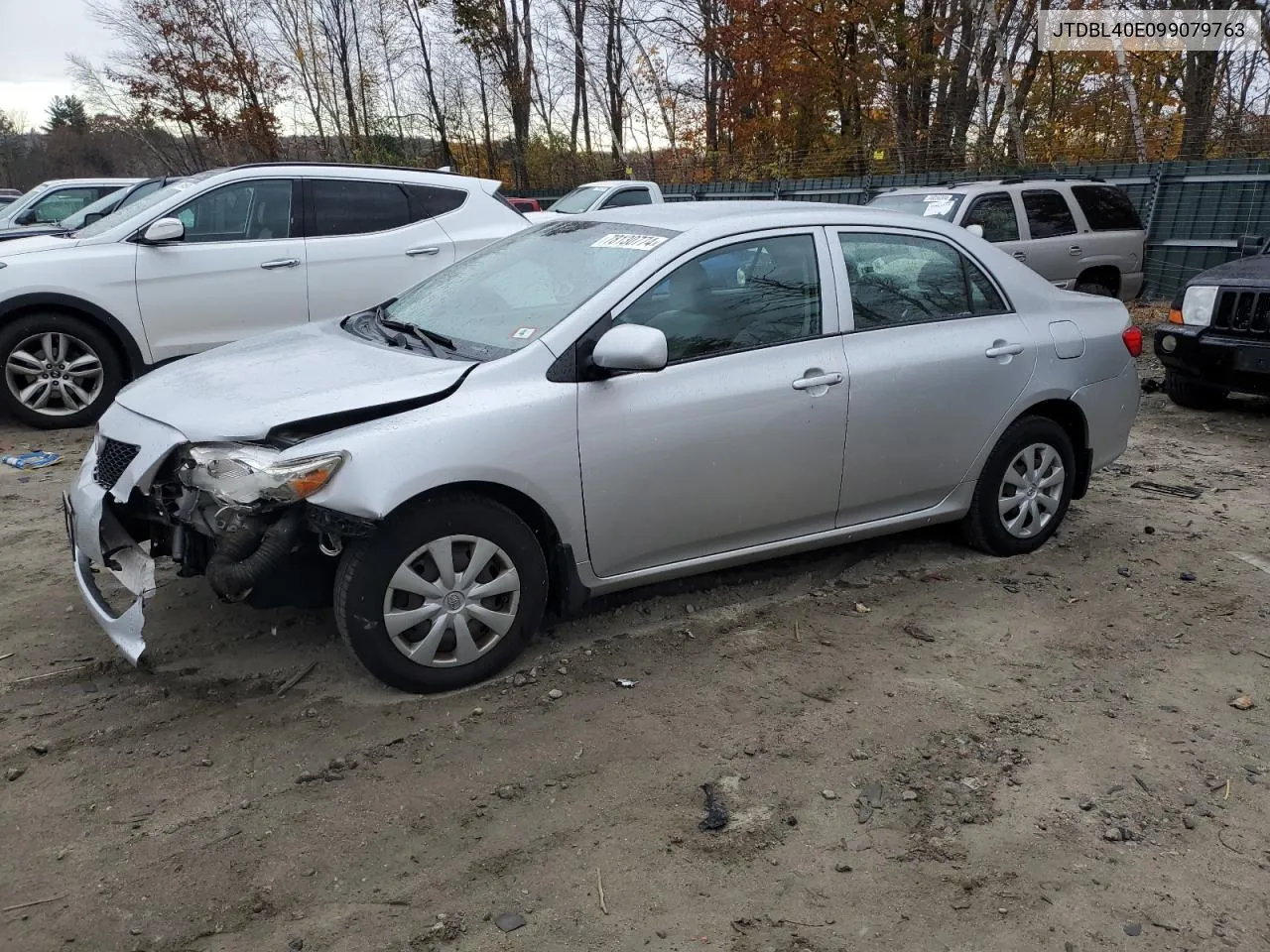 2009 Toyota Corolla Base VIN: JTDBL40E099079763 Lot: 78130774