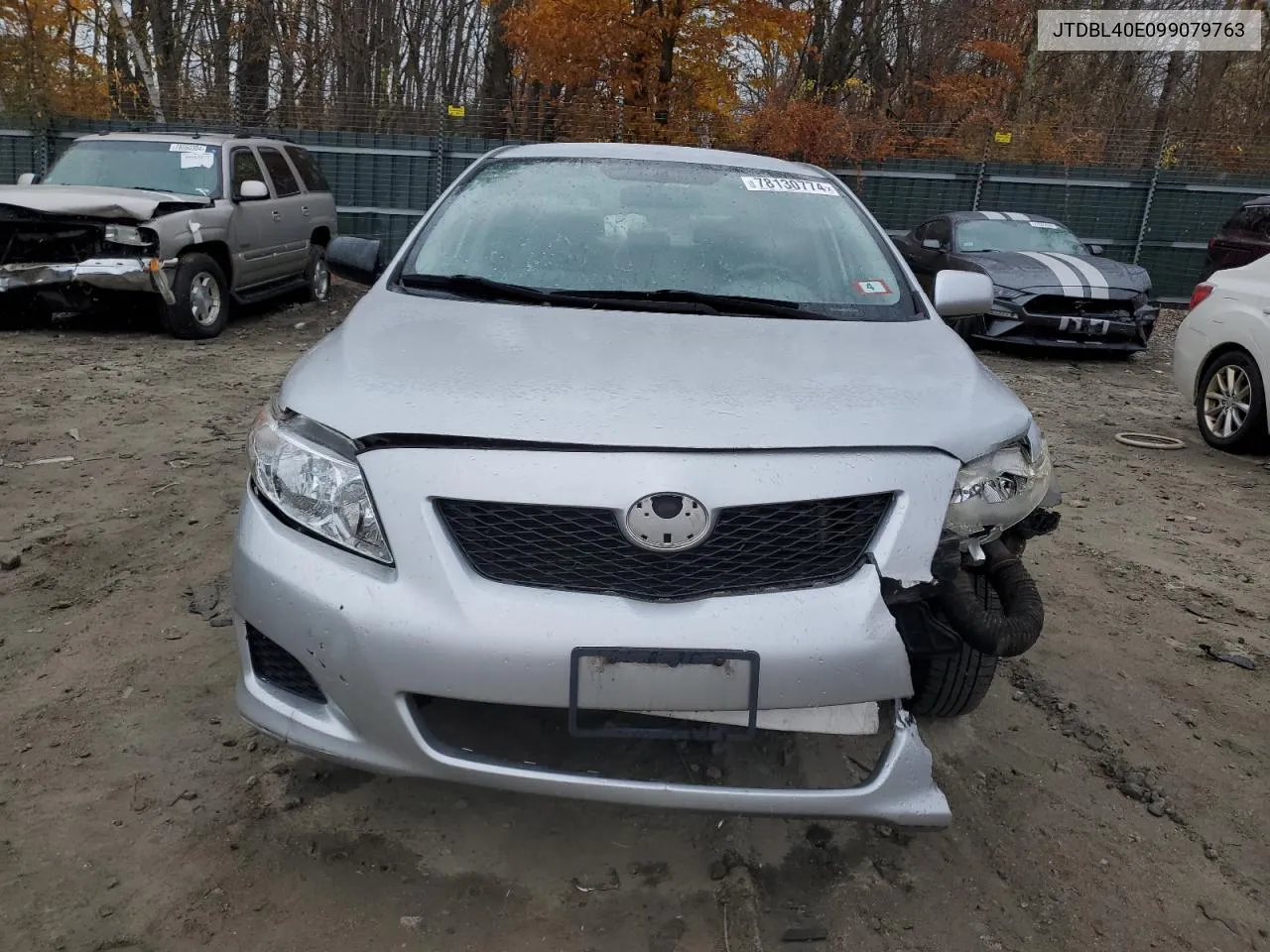 2009 Toyota Corolla Base VIN: JTDBL40E099079763 Lot: 78130774