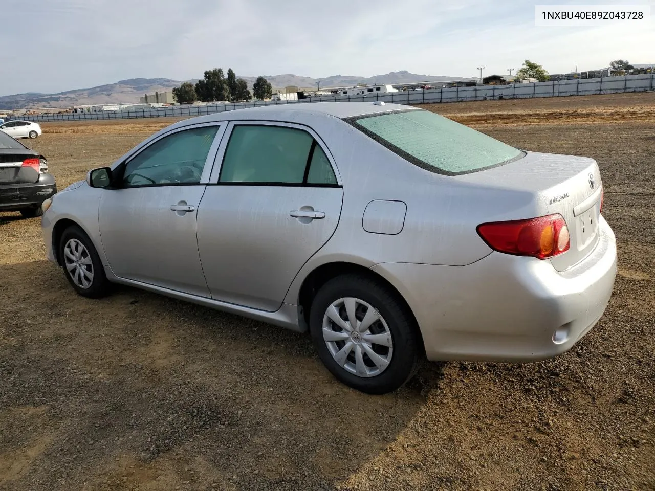 2009 Toyota Corolla Base VIN: 1NXBU40E89Z043728 Lot: 78230194