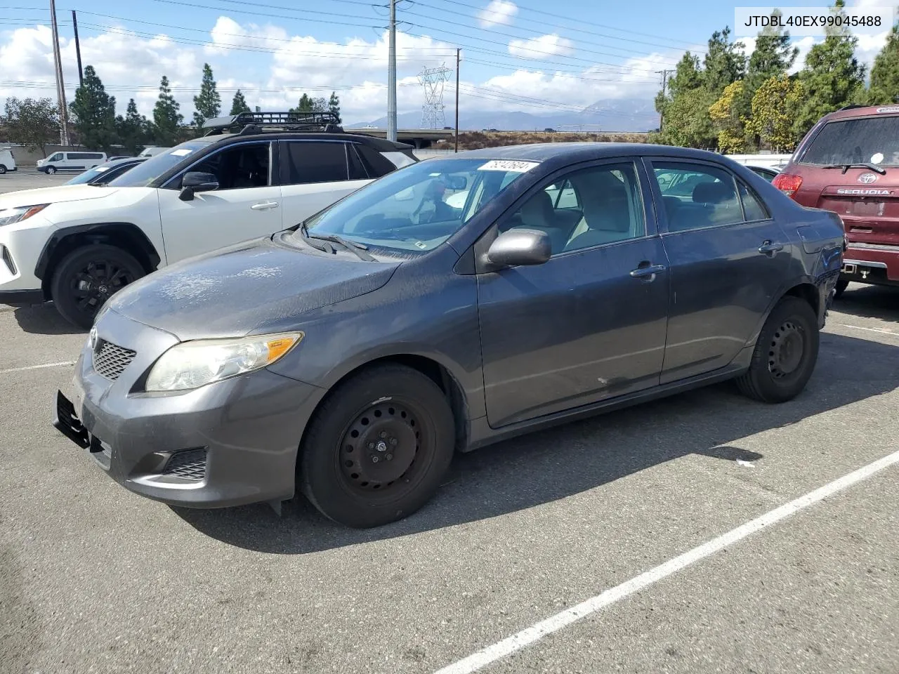 2009 Toyota Corolla Base VIN: JTDBL40EX99045488 Lot: 78242604