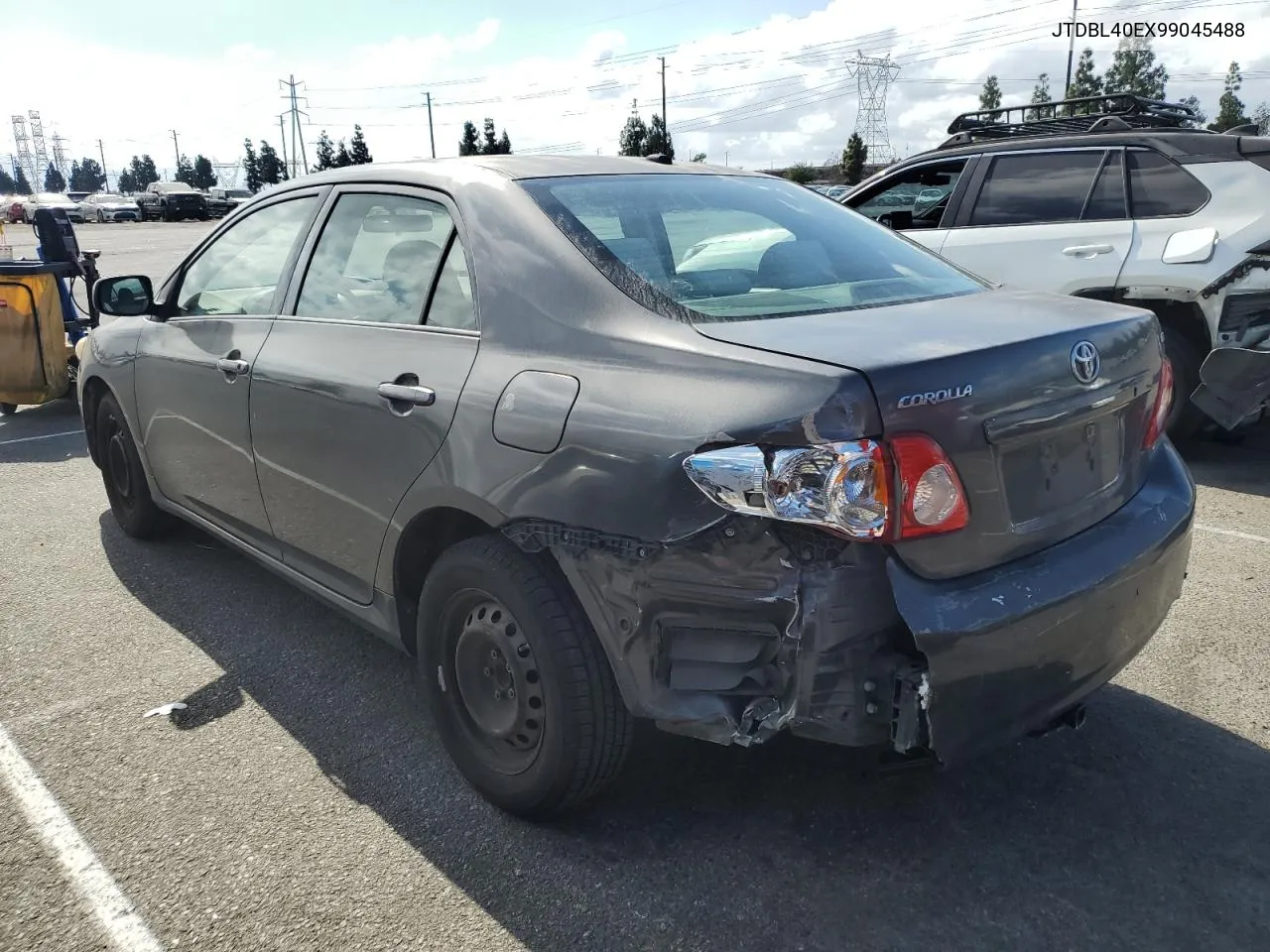 2009 Toyota Corolla Base VIN: JTDBL40EX99045488 Lot: 78242604