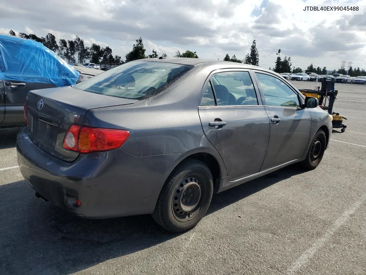 2009 Toyota Corolla Base VIN: JTDBL40EX99045488 Lot: 78242604