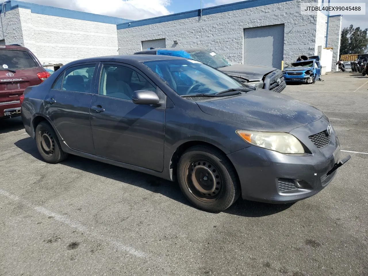 2009 Toyota Corolla Base VIN: JTDBL40EX99045488 Lot: 78242604