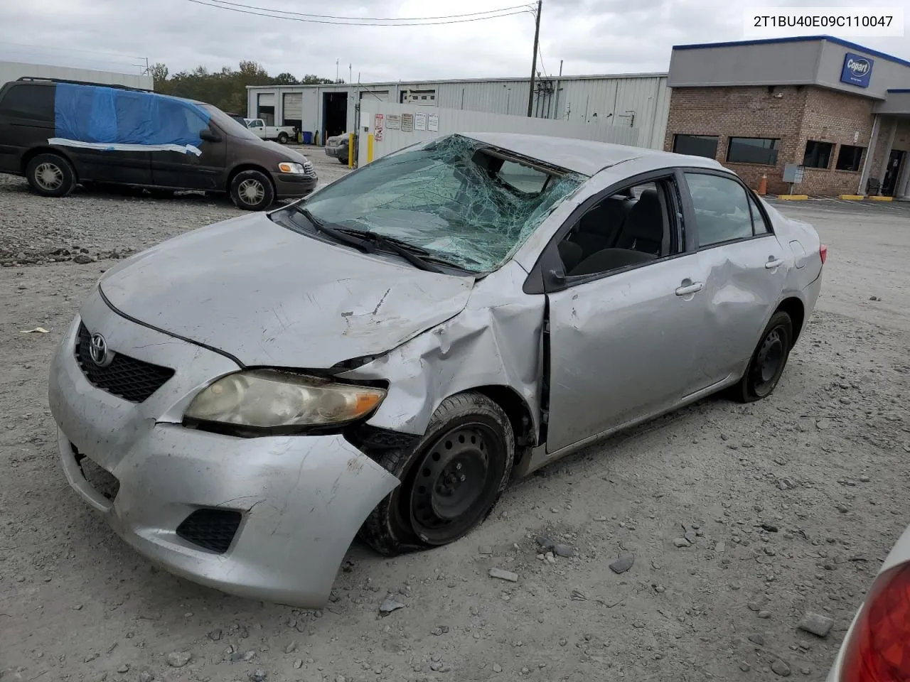 2009 Toyota Corolla Base VIN: 2T1BU40E09C110047 Lot: 78312434