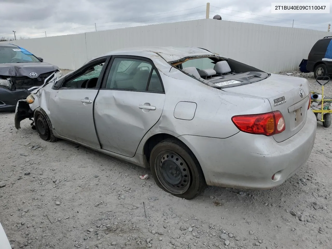 2009 Toyota Corolla Base VIN: 2T1BU40E09C110047 Lot: 78312434