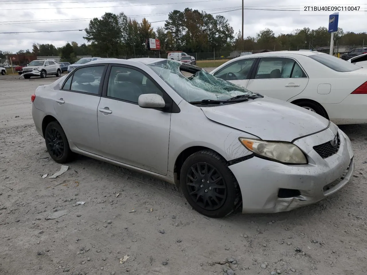 2009 Toyota Corolla Base VIN: 2T1BU40E09C110047 Lot: 78312434