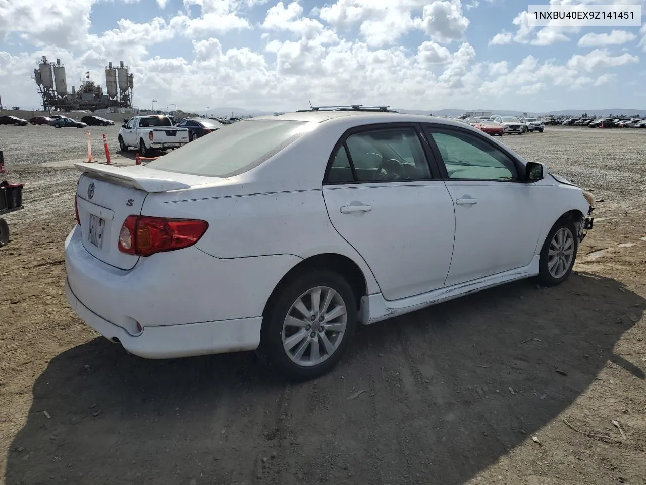 2009 Toyota Corolla Base VIN: 1NXBU40EX9Z141451 Lot: 78444304