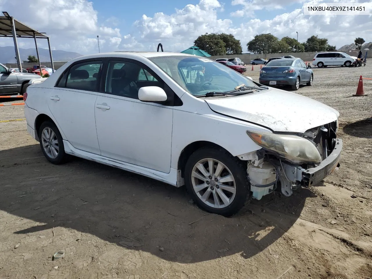 2009 Toyota Corolla Base VIN: 1NXBU40EX9Z141451 Lot: 78444304