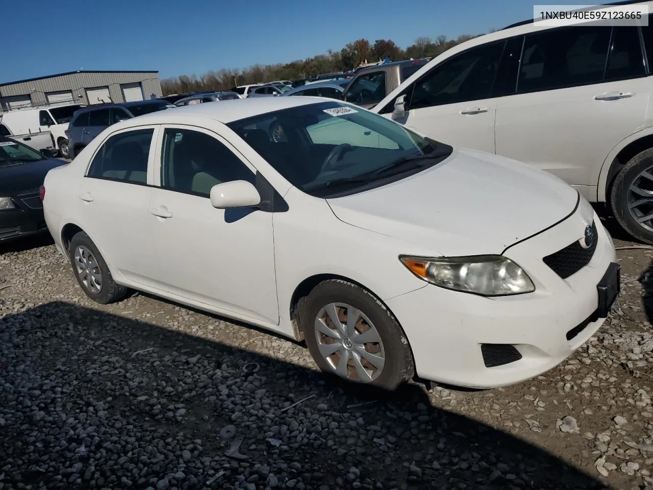 2009 Toyota Corolla Base VIN: 1NXBU40E59Z123665 Lot: 78485584