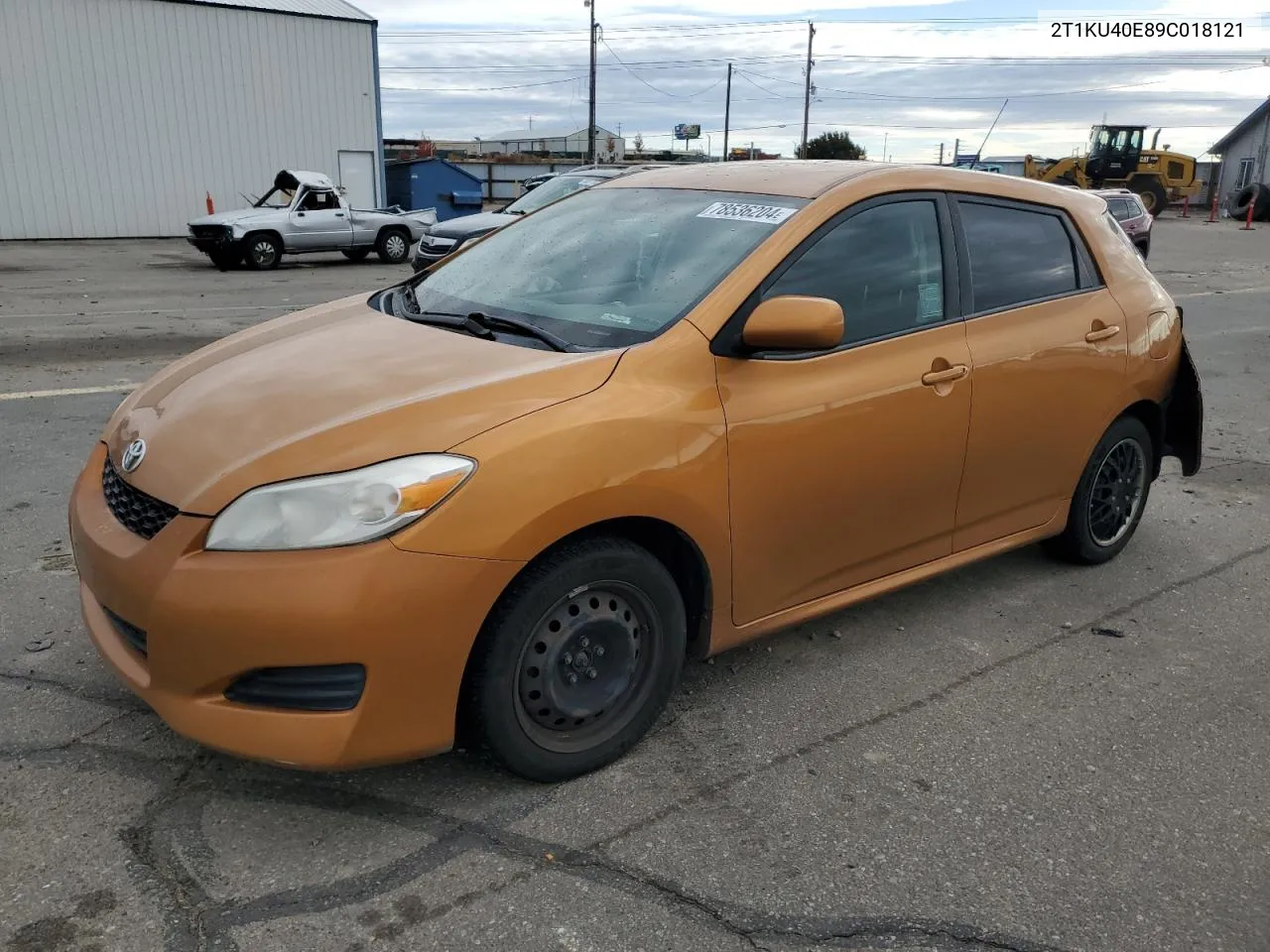 2009 Toyota Corolla Matrix VIN: 2T1KU40E89C018121 Lot: 78536204