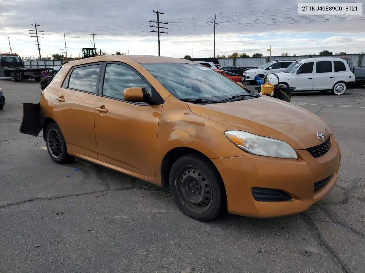 2009 Toyota Corolla Matrix VIN: 2T1KU40E89C018121 Lot: 78536204