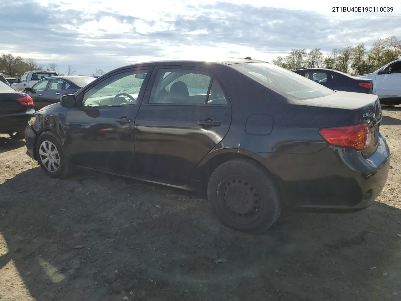 2009 Toyota Corolla Base VIN: 2T1BU40E19C110039 Lot: 78574694