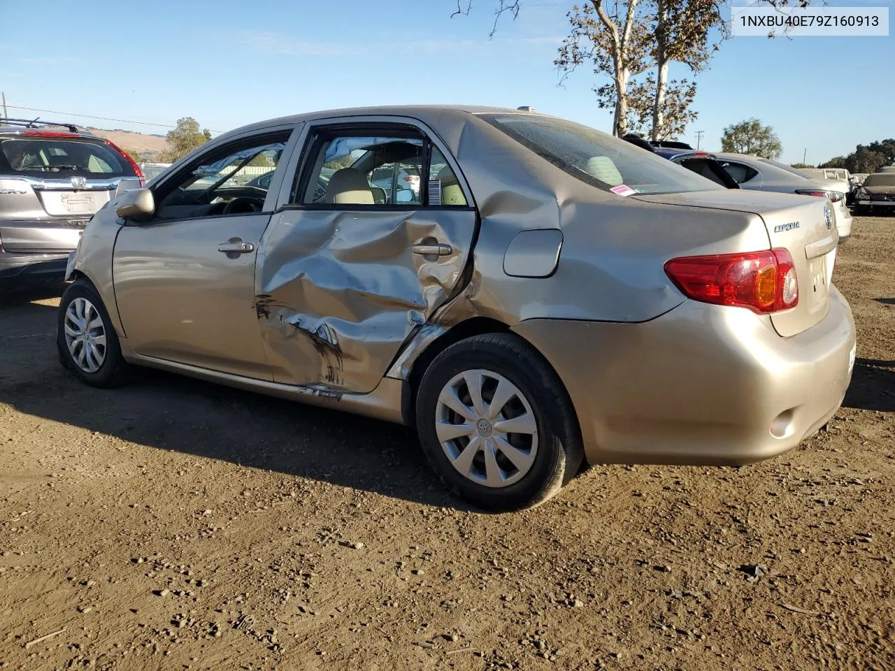 2009 Toyota Corolla Base VIN: 1NXBU40E79Z160913 Lot: 78868044