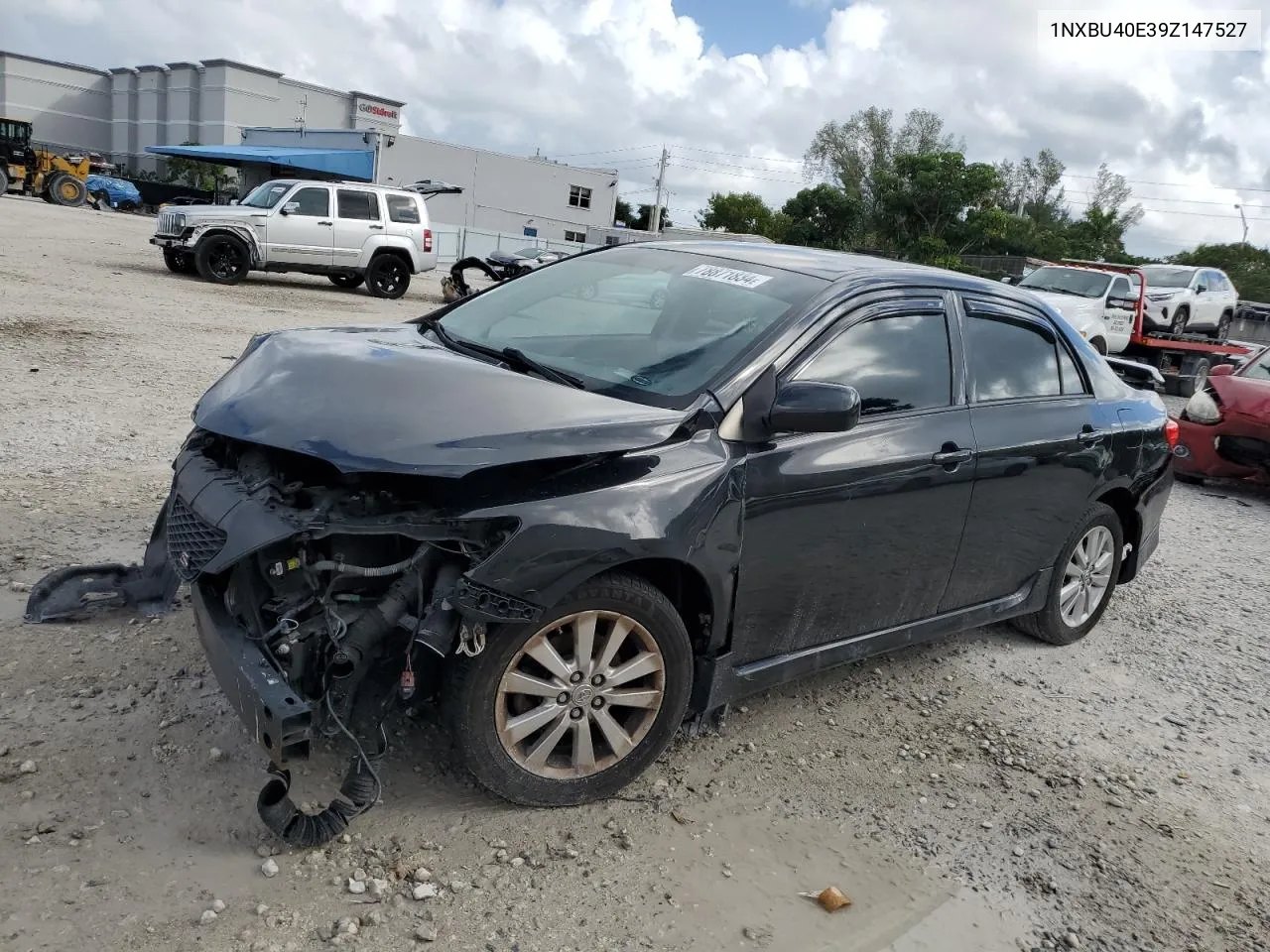 2009 Toyota Corolla Base VIN: 1NXBU40E39Z147527 Lot: 78871834