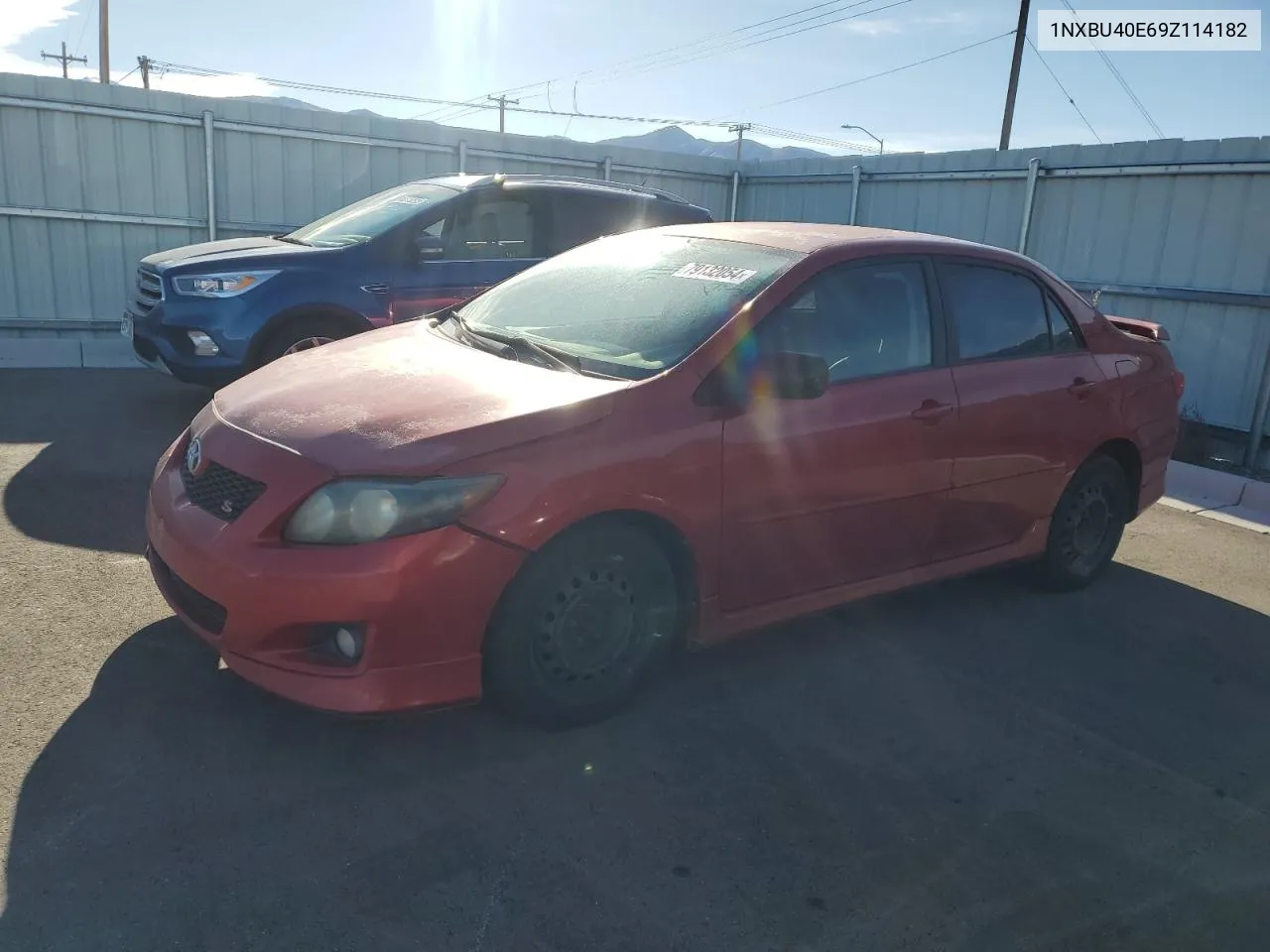 1NXBU40E69Z114182 2009 Toyota Corolla Base