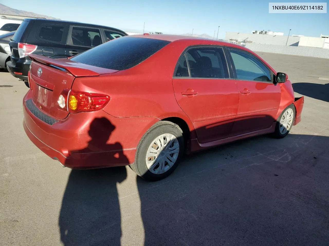 2009 Toyota Corolla Base VIN: 1NXBU40E69Z114182 Lot: 79132054