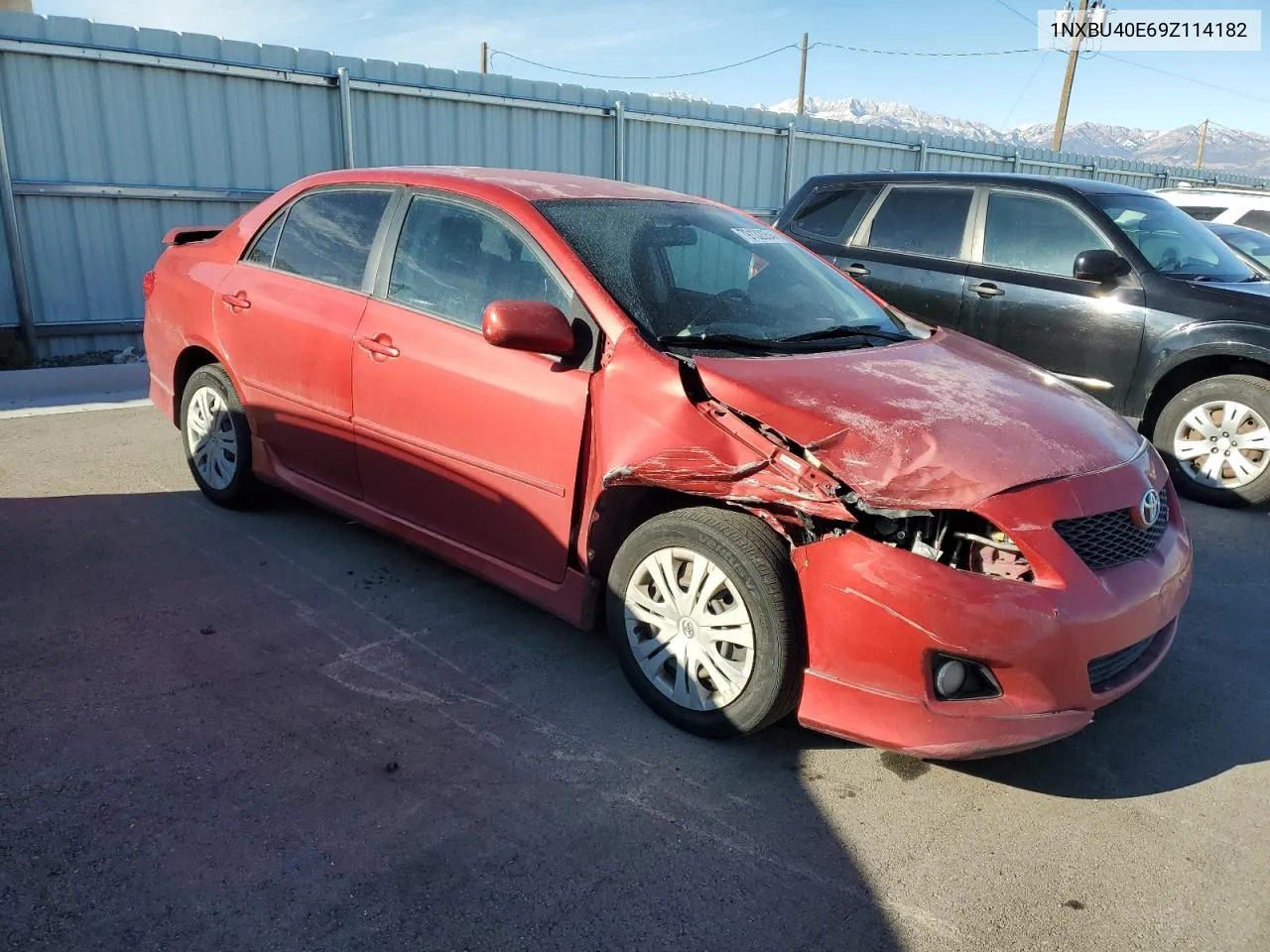 2009 Toyota Corolla Base VIN: 1NXBU40E69Z114182 Lot: 79132054