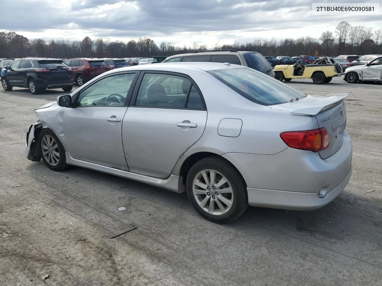 2009 Toyota Corolla Base VIN: 2T1BU40E69C090581 Lot: 79278684