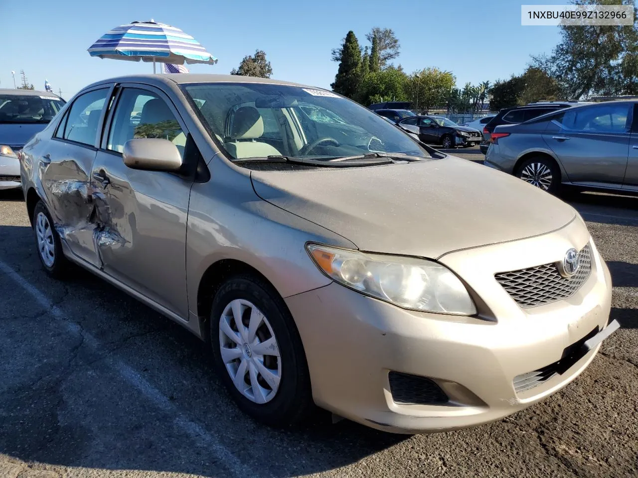 2009 Toyota Corolla Base VIN: 1NXBU40E99Z132966 Lot: 79381414