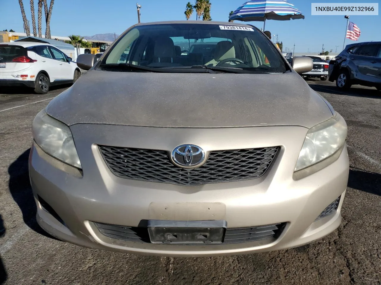 2009 Toyota Corolla Base VIN: 1NXBU40E99Z132966 Lot: 79381414