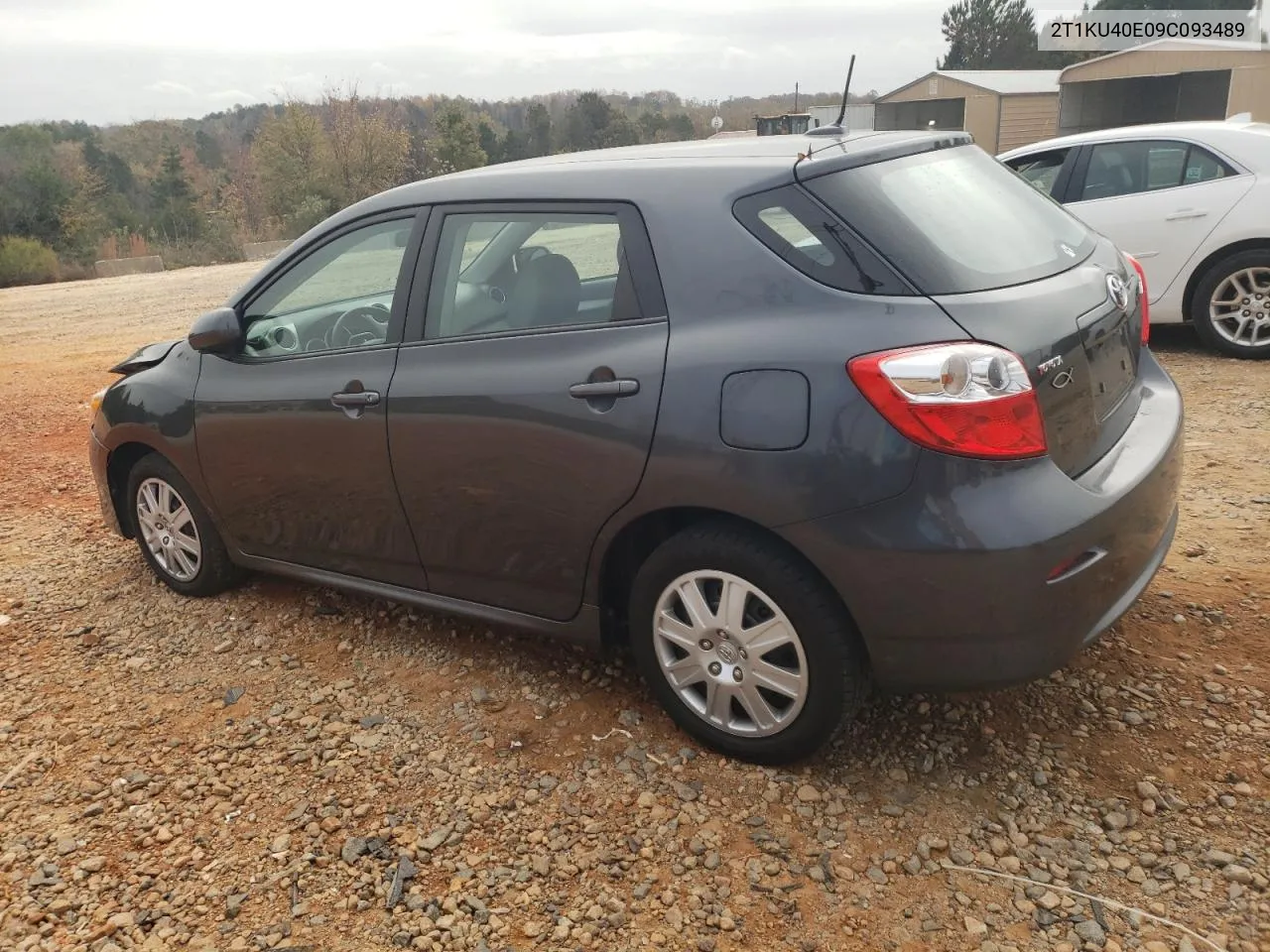 2009 Toyota Corolla Matrix VIN: 2T1KU40E09C093489 Lot: 79446184