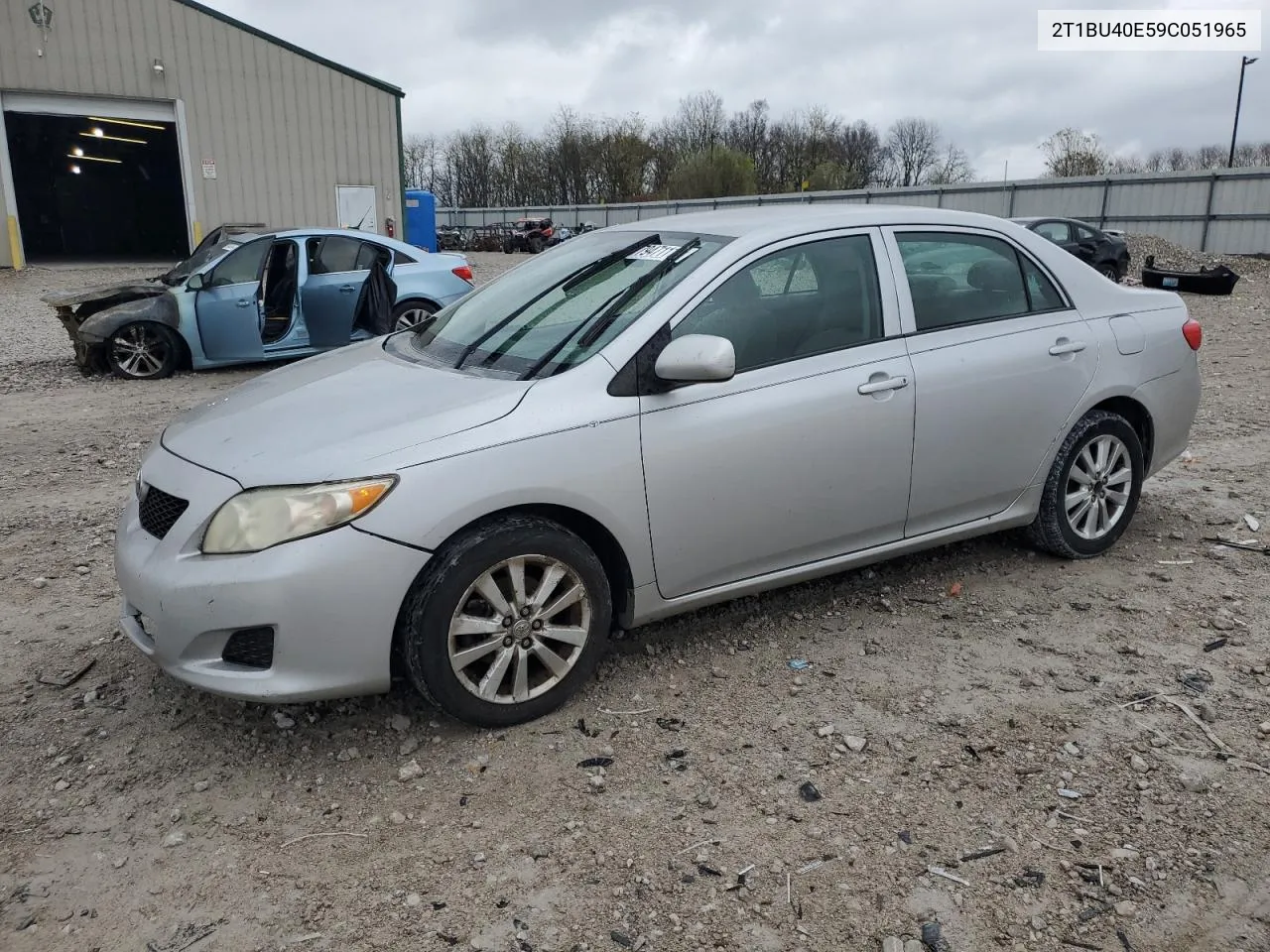 2009 Toyota Corolla Base VIN: 2T1BU40E59C051965 Lot: 79471114