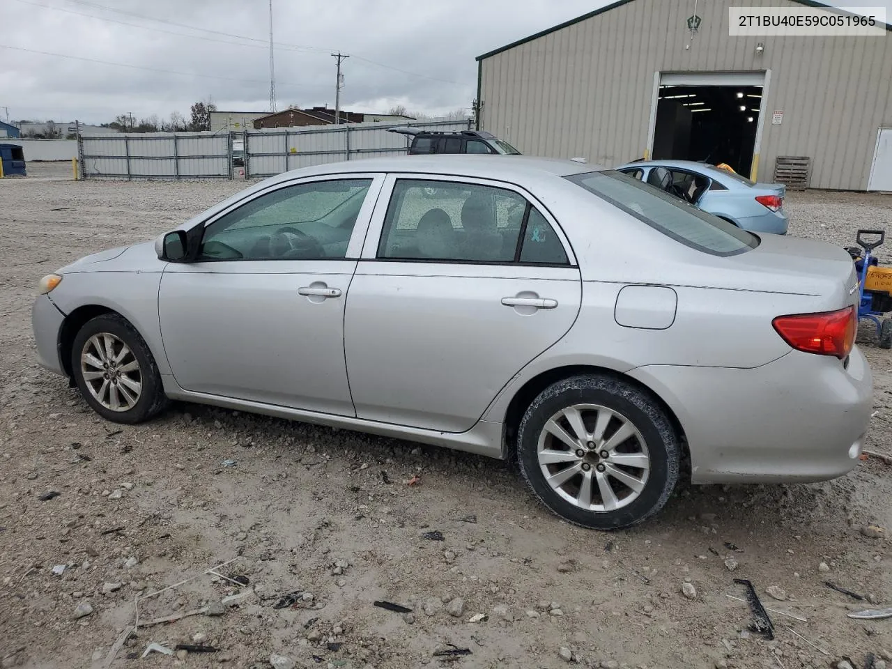 2009 Toyota Corolla Base VIN: 2T1BU40E59C051965 Lot: 79471114