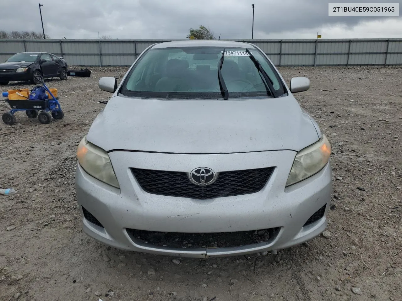 2009 Toyota Corolla Base VIN: 2T1BU40E59C051965 Lot: 79471114