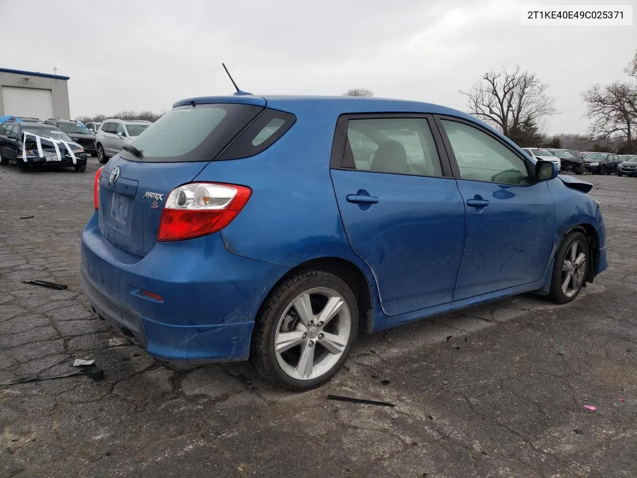 2009 Toyota Corolla Matrix S VIN: 2T1KE40E49C025371 Lot: 79478773