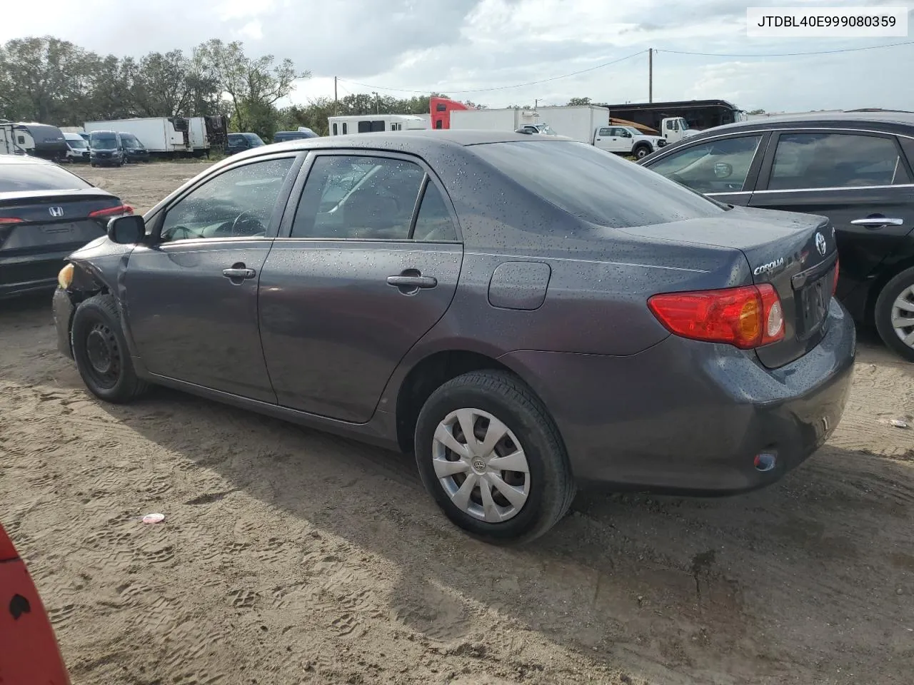 2009 Toyota Corolla Base VIN: JTDBL40E999080359 Lot: 79566184