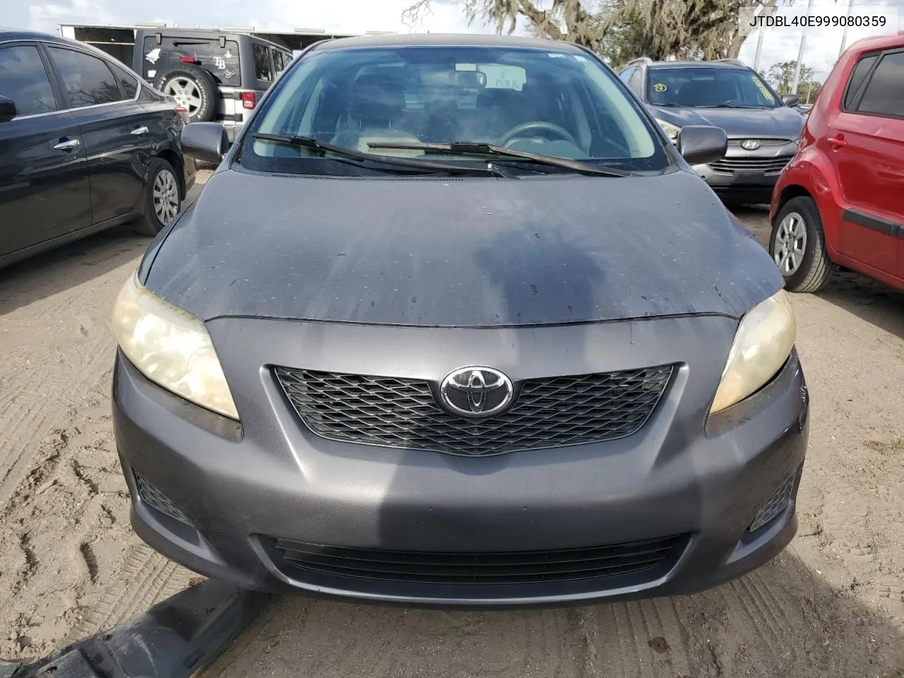 2009 Toyota Corolla Base VIN: JTDBL40E999080359 Lot: 79566184