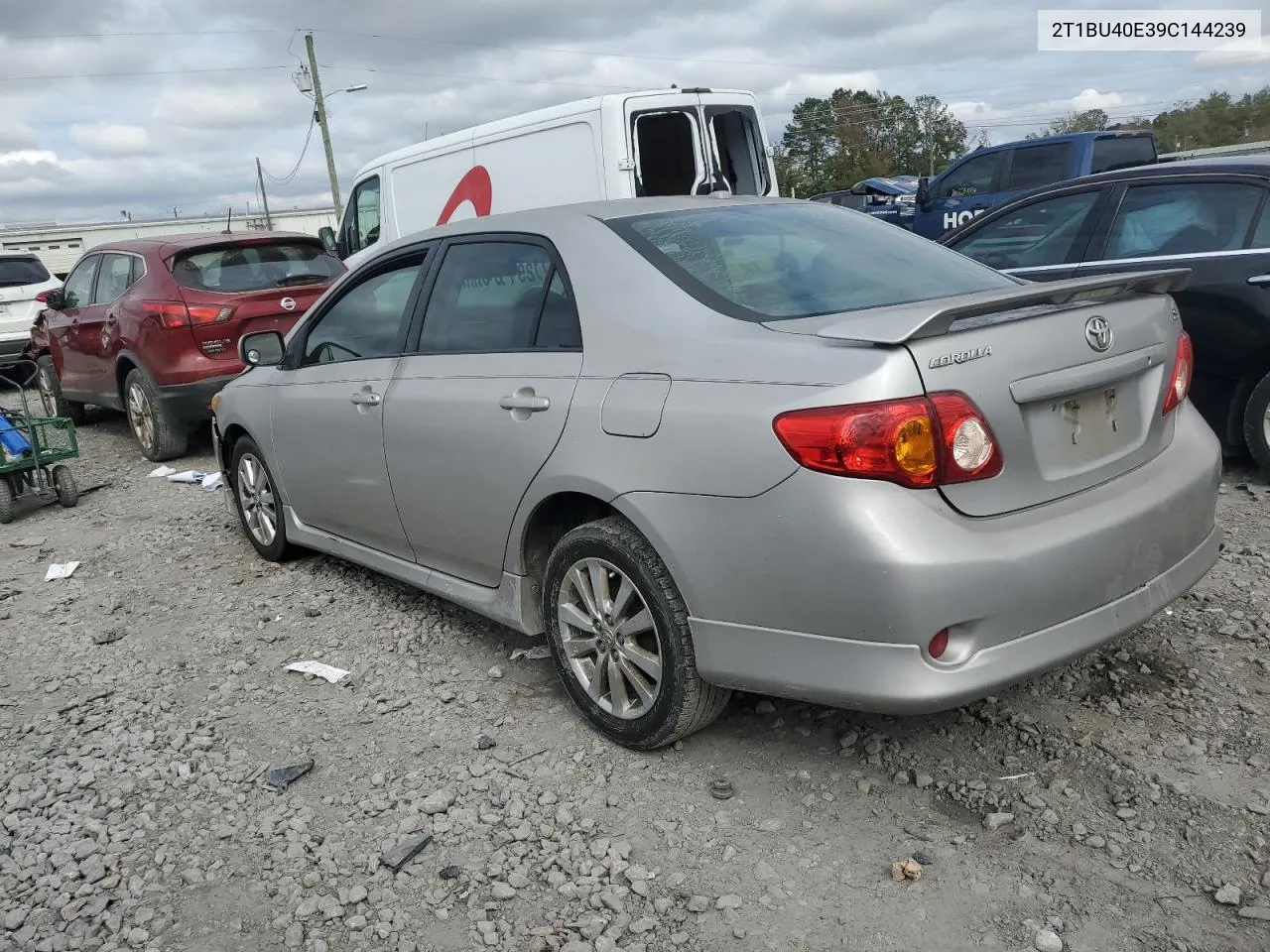 2009 Toyota Corolla Base VIN: 2T1BU40E39C144239 Lot: 79578754