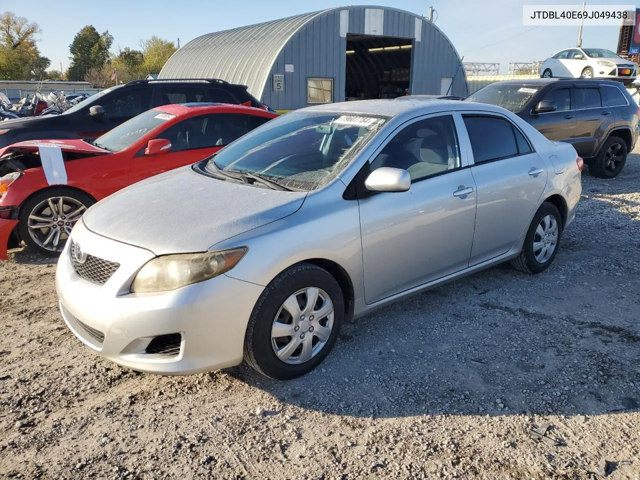 2009 Toyota Corolla Base VIN: JTDBL40E69J049438 Lot: 79607784