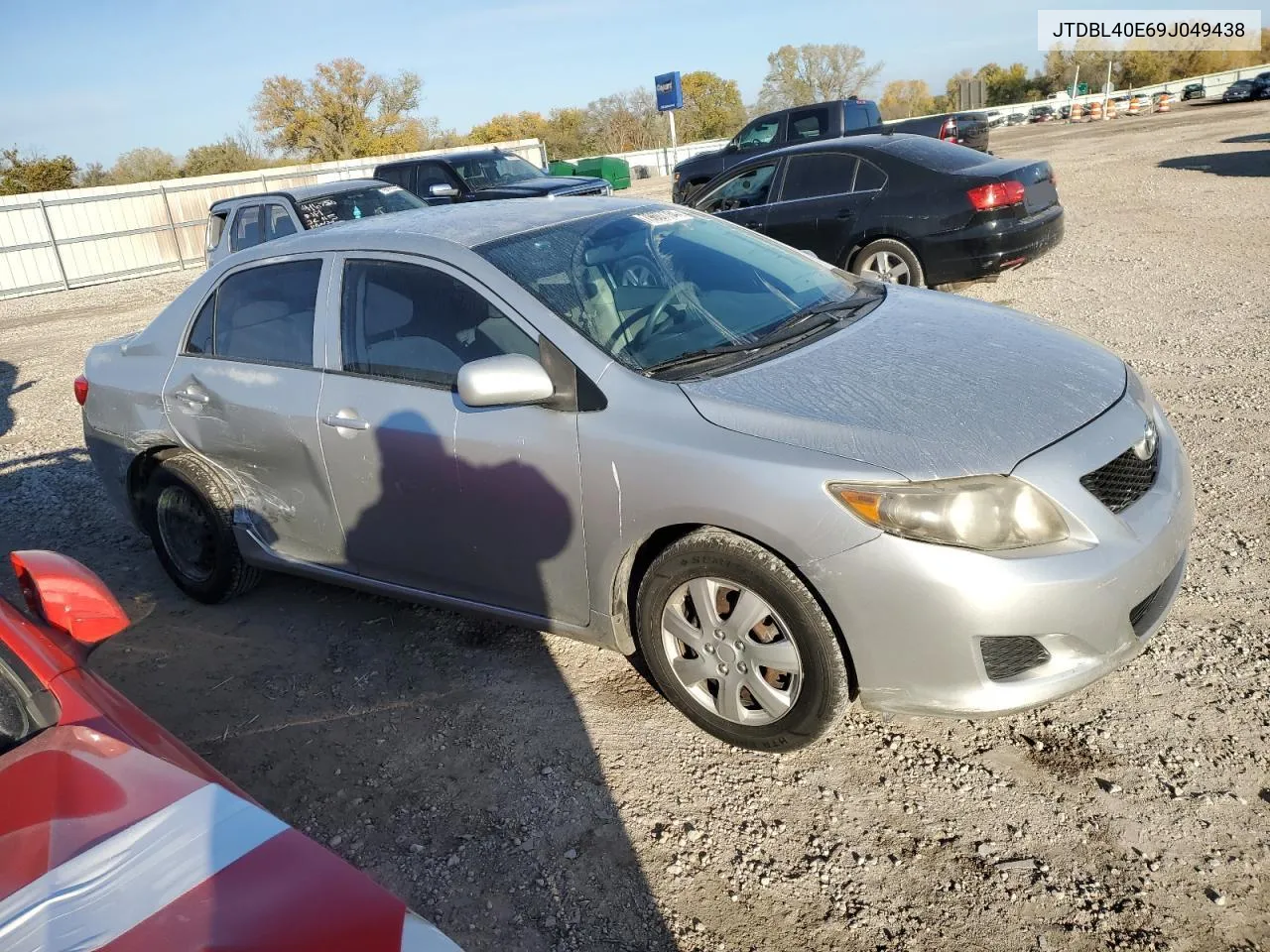 2009 Toyota Corolla Base VIN: JTDBL40E69J049438 Lot: 79607784