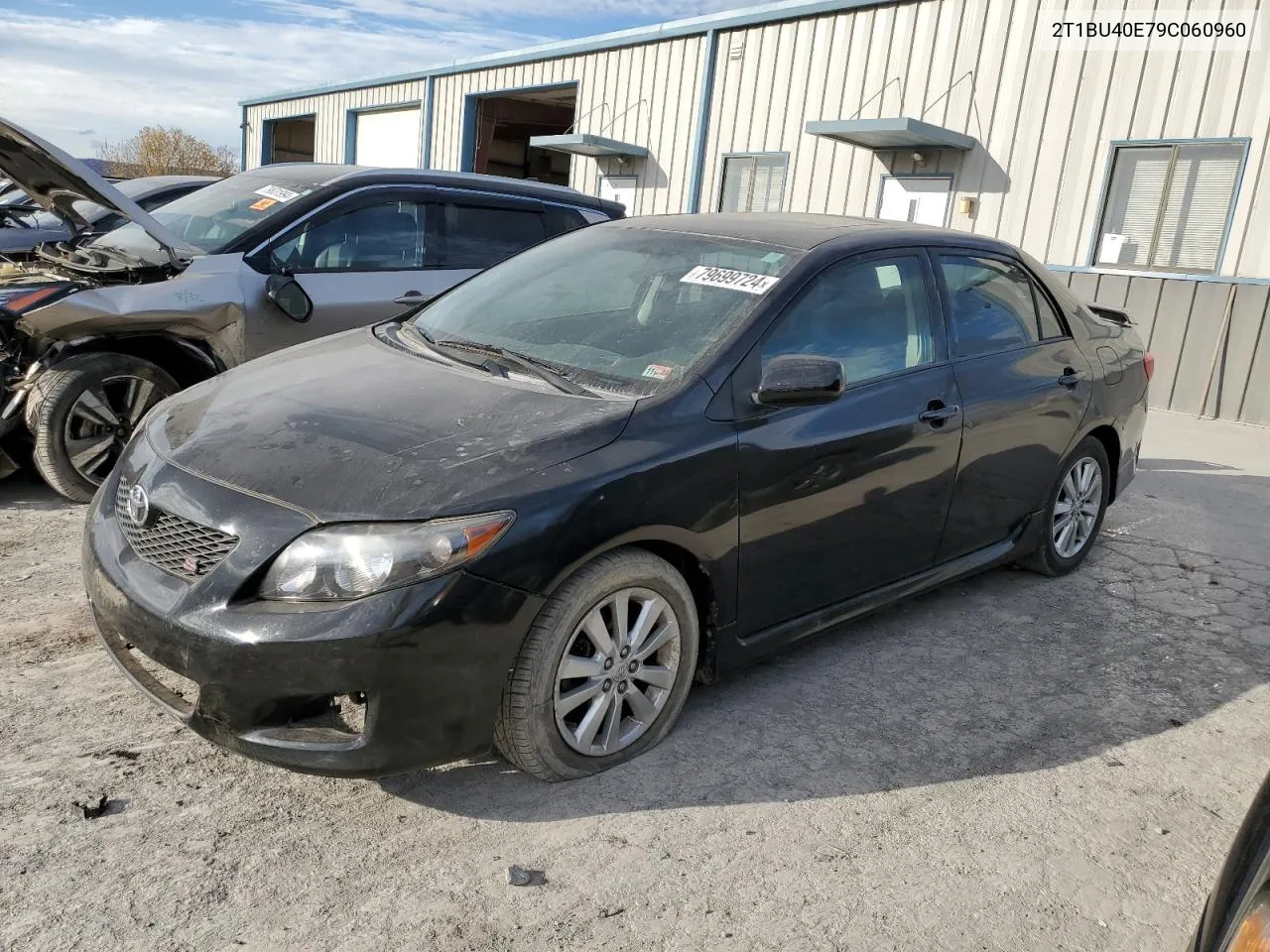 2009 Toyota Corolla Base VIN: 2T1BU40E79C060960 Lot: 79699724