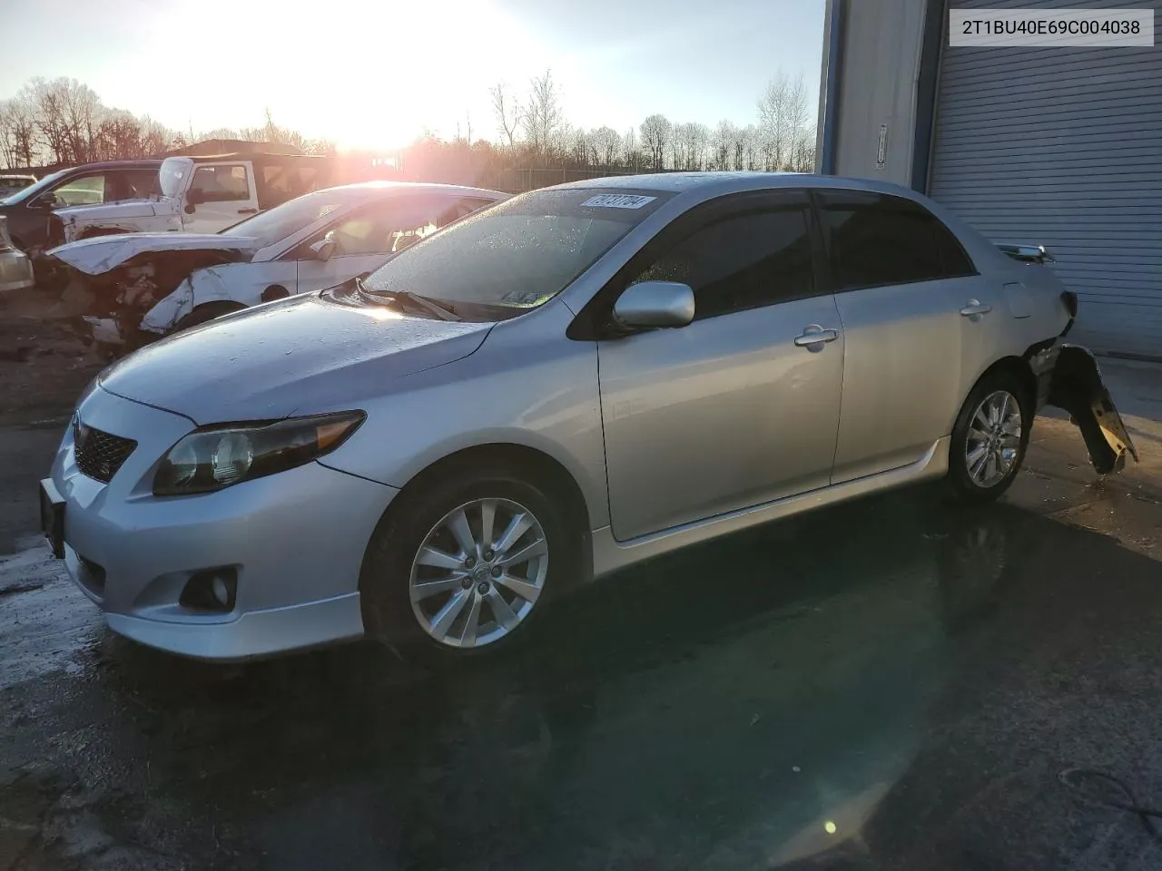 2009 Toyota Corolla Base VIN: 2T1BU40E69C004038 Lot: 79737704