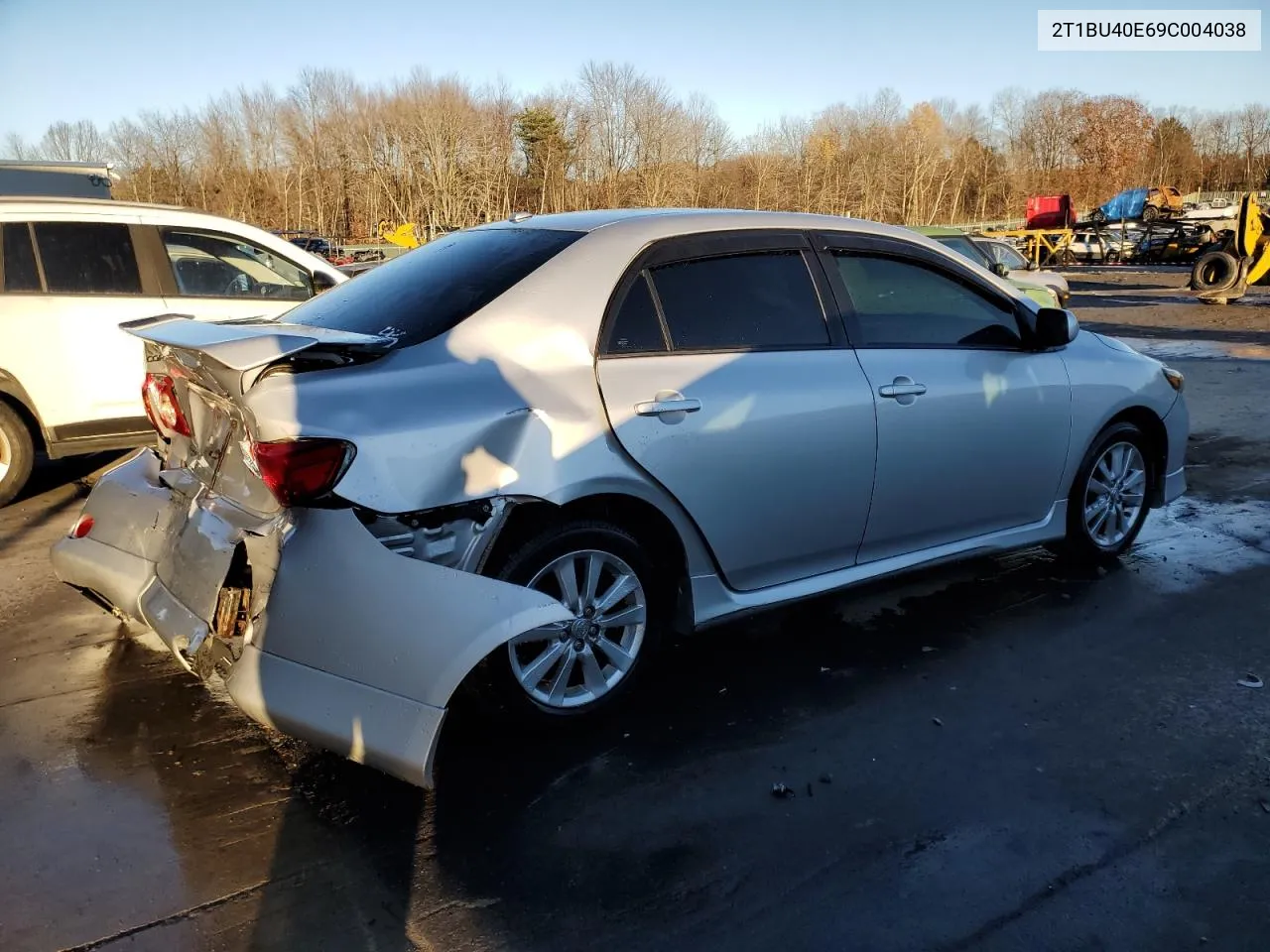 2009 Toyota Corolla Base VIN: 2T1BU40E69C004038 Lot: 79737704