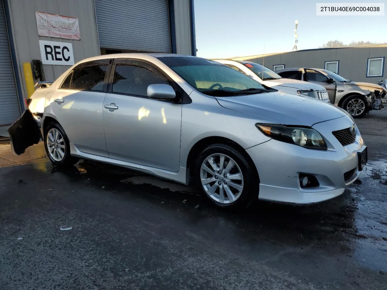 2009 Toyota Corolla Base VIN: 2T1BU40E69C004038 Lot: 79737704