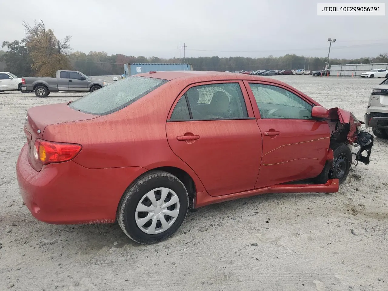 2009 Toyota Corolla Base VIN: JTDBL40E299056291 Lot: 79811214