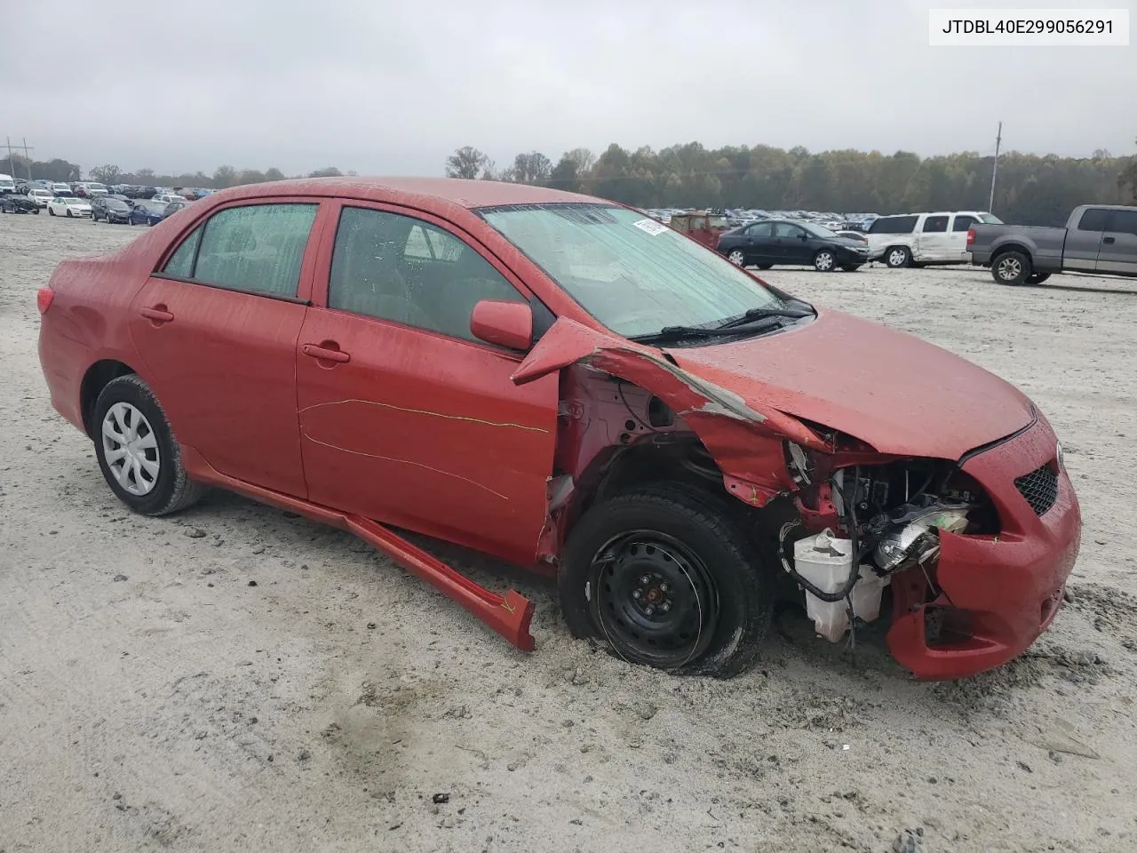 2009 Toyota Corolla Base VIN: JTDBL40E299056291 Lot: 79811214