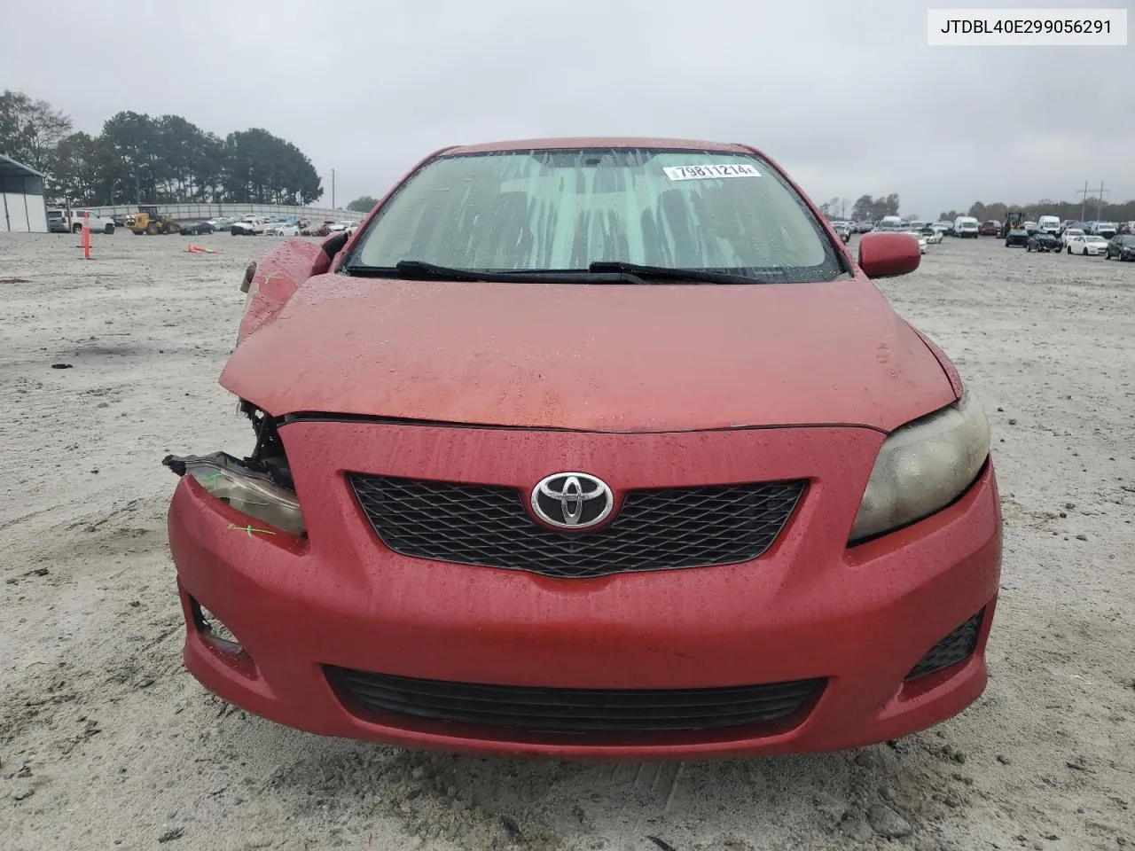 2009 Toyota Corolla Base VIN: JTDBL40E299056291 Lot: 79811214