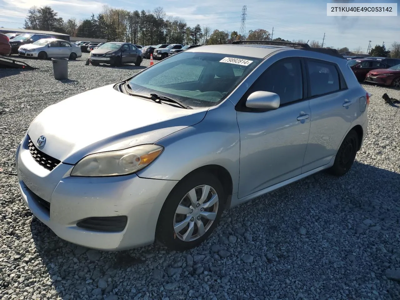 2009 Toyota Corolla Matrix VIN: 2T1KU40E49C053142 Lot: 79892814