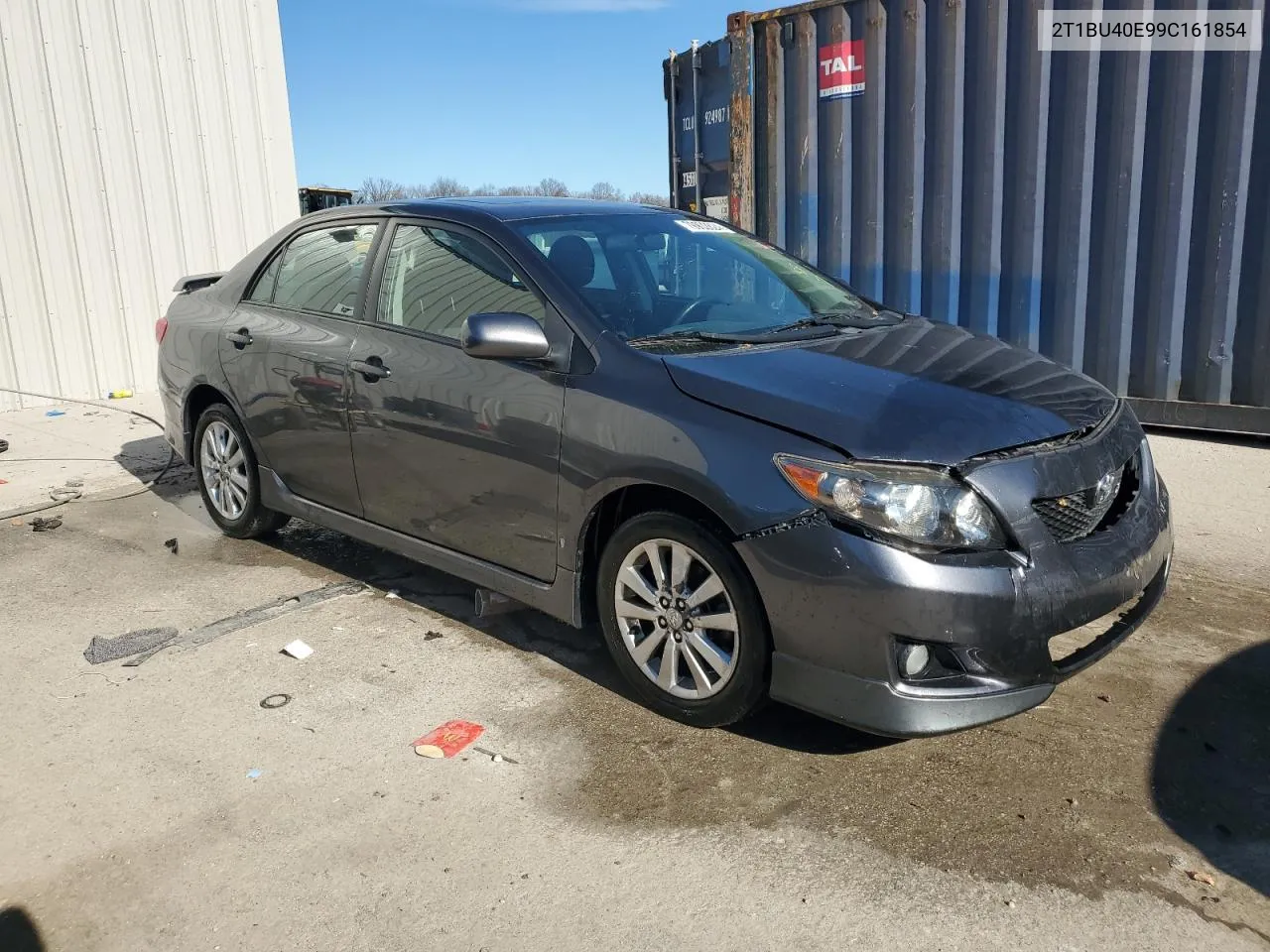 2009 Toyota Corolla Base VIN: 2T1BU40E99C161854 Lot: 79902824