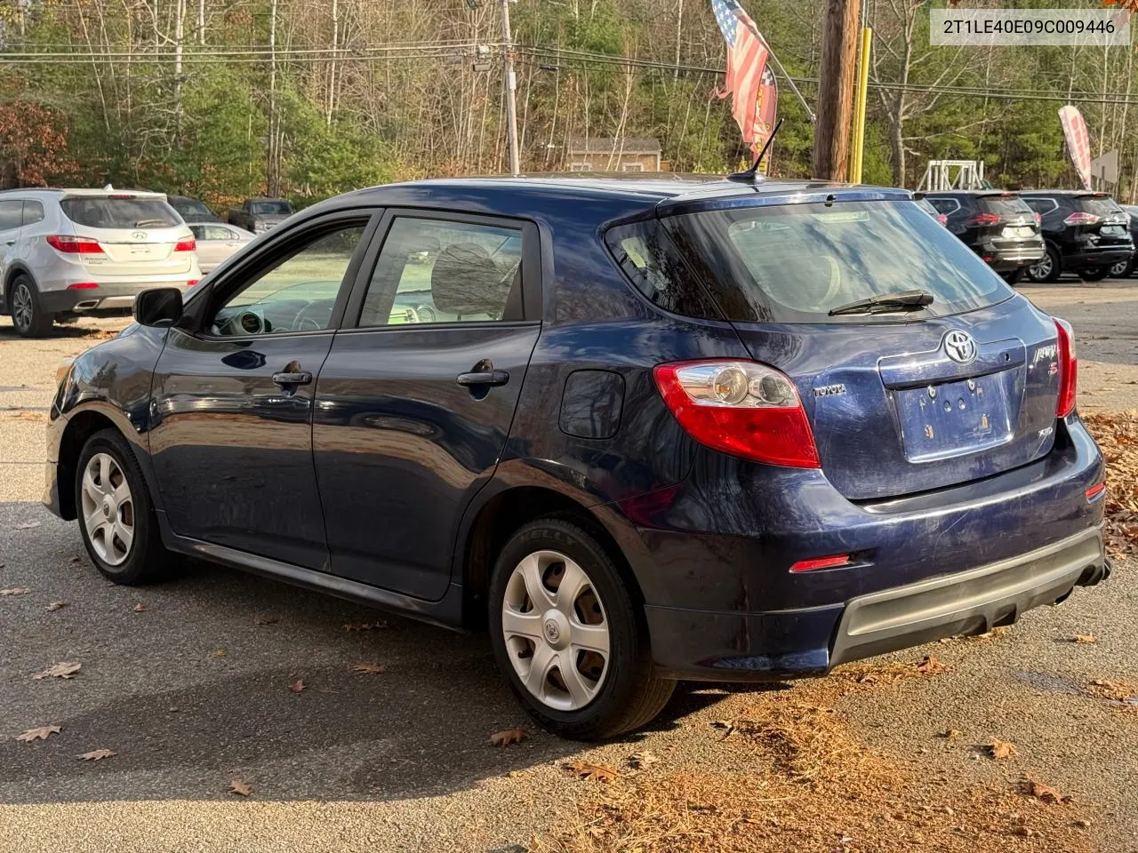 2009 Toyota Corolla Ma VIN: 2T1LE40E09C009446 Lot: 79907524