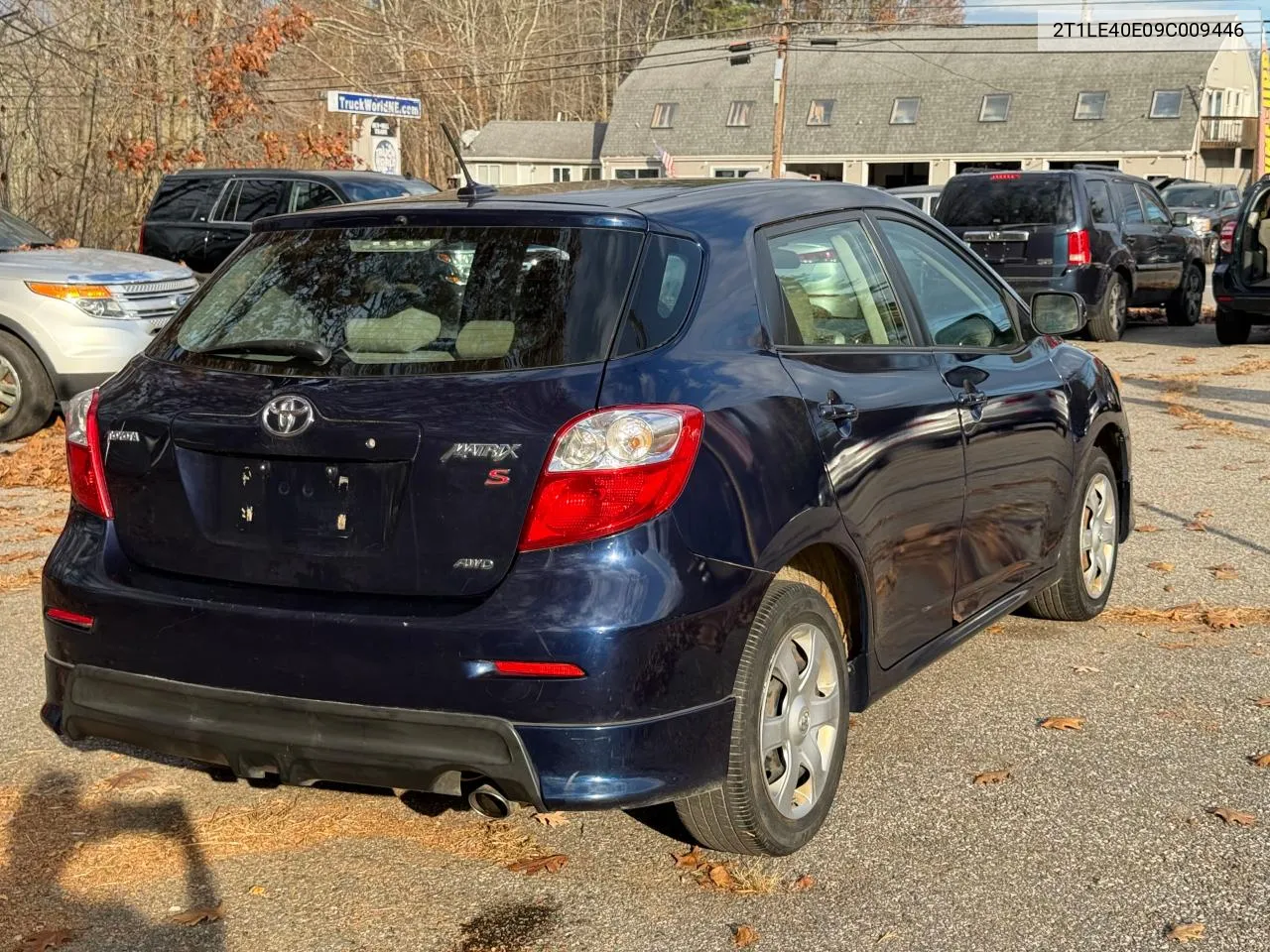 2009 Toyota Corolla Ma VIN: 2T1LE40E09C009446 Lot: 79907524