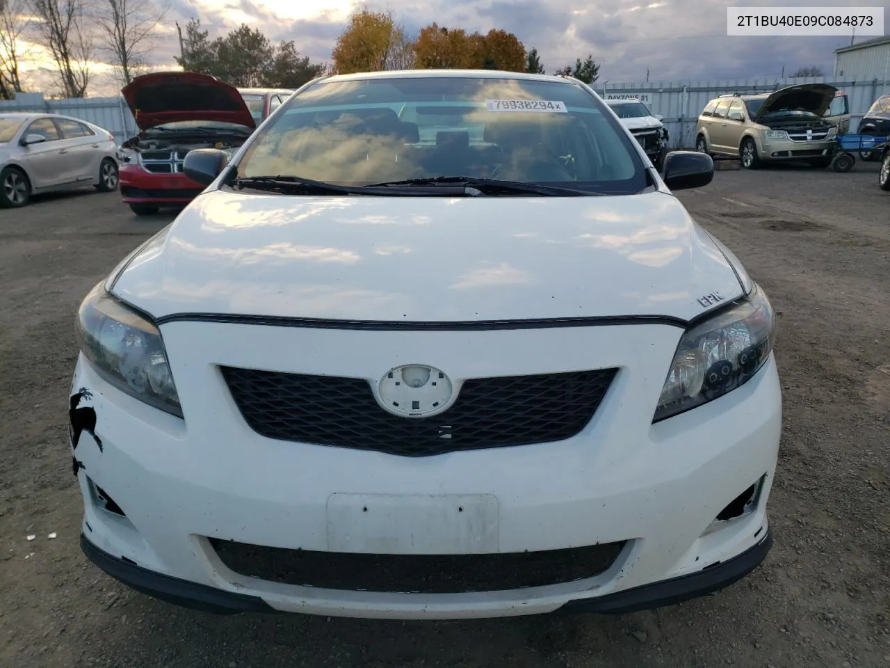 2009 Toyota Corolla Base VIN: 2T1BU40E09C084873 Lot: 79938294